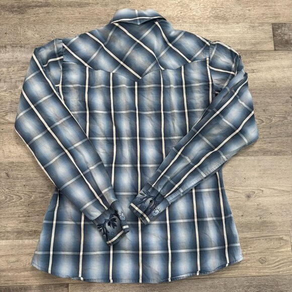 Panhandle Slim Brooks & Dunn Women's Pearl Snap Western Shirt I36 - Picture 5 of 5